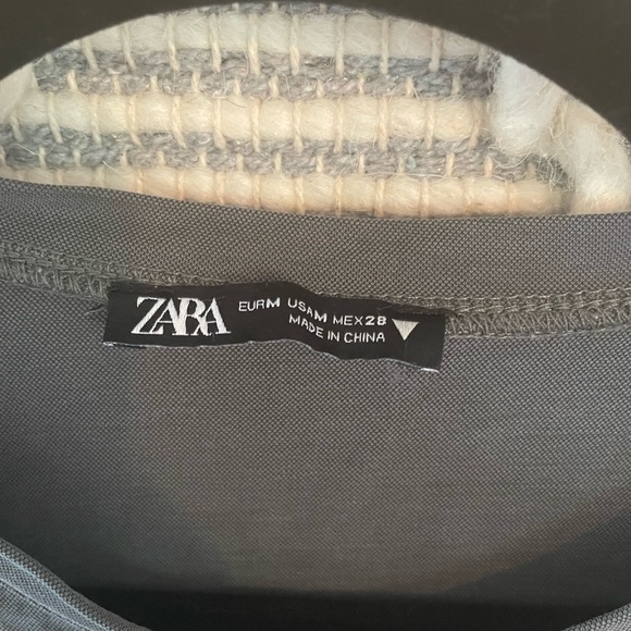 Zara Loose Peplum Tee | Size M - Picture 3 of 4